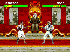 mortal kombat throne room on amiga